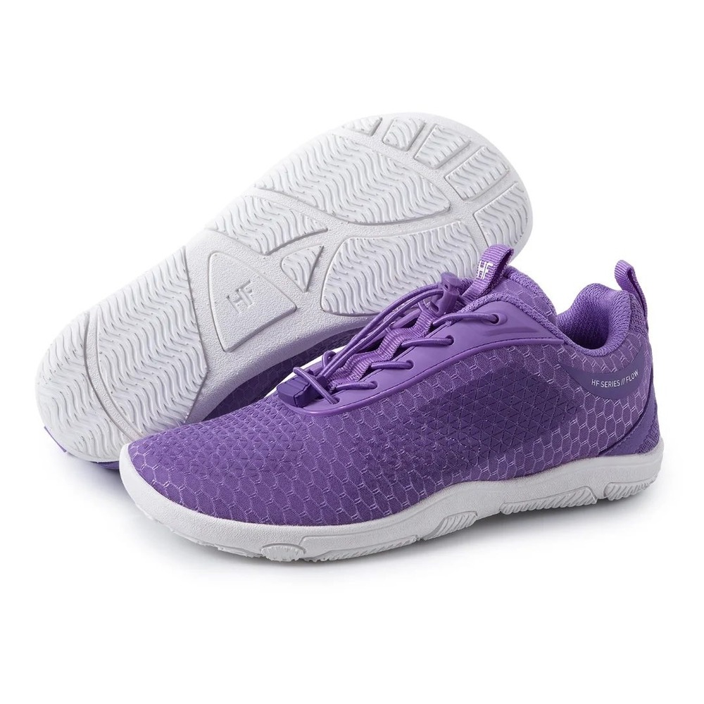 Hike Footwear HF Flow Purple Minimalist Barefoot Shoes Zero Drop Wide Toe Box 39